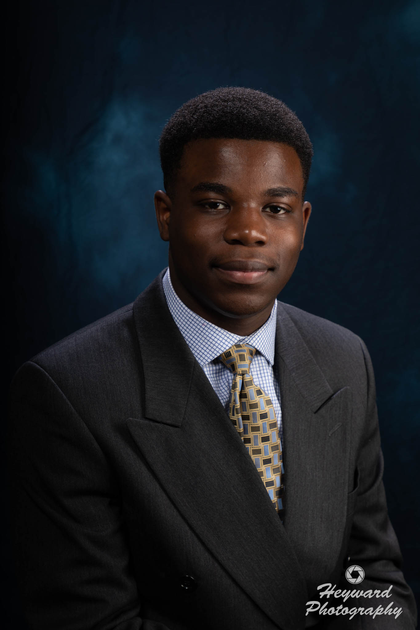 Head and shoulders photo of a young black male.